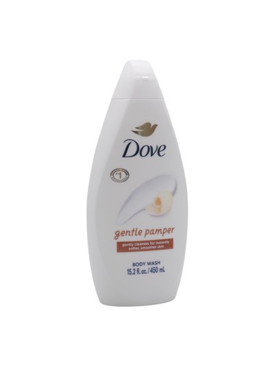 32505 - Dove Body Wash, Gentle Pamper Bath - 450ml. (Case Of 12) - Box:  - Loc: I3