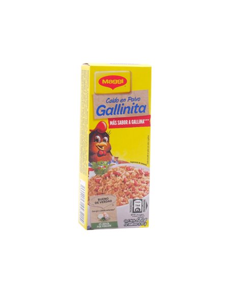 32545 - Maggi Caldo en Polvo, Gallinita - 120Grs (12 Tabletas) - Box:  - Loc: N4