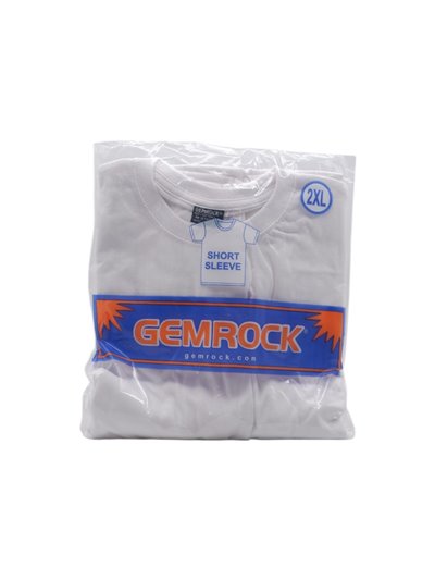 32553 - Crew Neck White T-Shirt. (2X-Large) - 6ct. - Box:  - Loc: L0