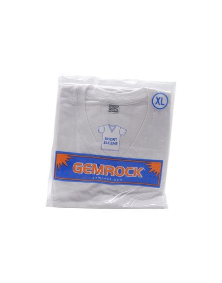 32558 - V-Neck White T-Shirt. (X-Large) - 6ct. - Box:  - Loc: L0