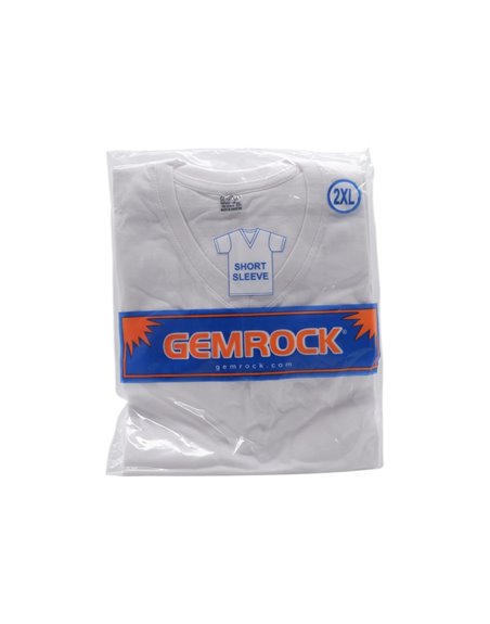 32559 - V-Neck White T-Shirt. (2X-Large) - 6ct. - Box:  - Loc: L0