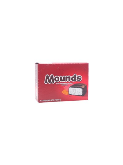 32582 - Mounds Dark Chocolate & Coconut  - 24 Bars - Box:  - Loc: M8