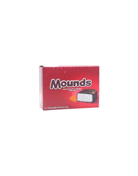 32582 - Mounds Dark Chocolate & Coconut  - 24 Bars - Box:  - Loc: M8