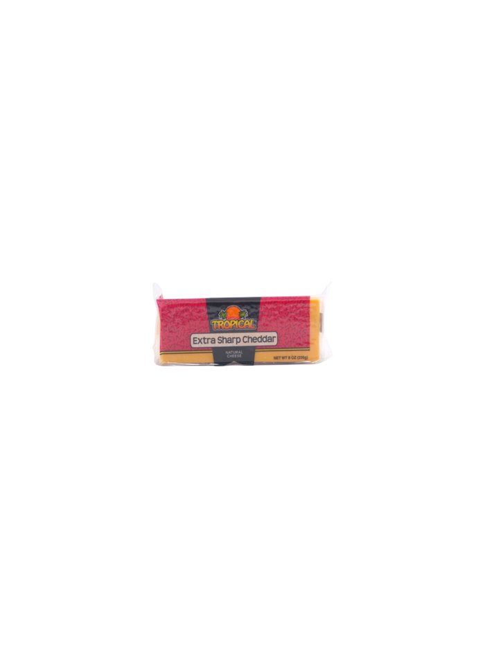 32600 - Tropical. Extra Sharp Chedddar 8 oz - Box:  - Loc: NV-8