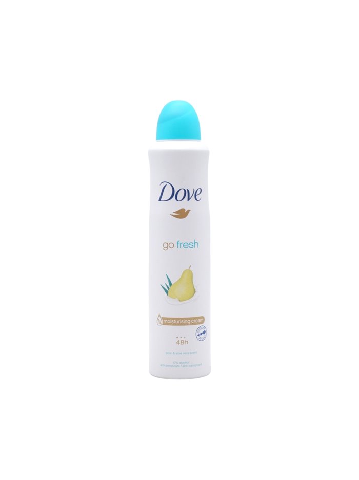 32619 - Dove Deodorant Spray,  Go Fresh (Pear & Aloe Scent) - 250ml/(Case Of 6) - Box:  - Loc: 31M