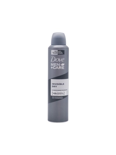32621 - Dove Deodorant Spray,  Invisible Dry Men + Care - 250ml/(Case Of 6) - Box:  - Loc: 31M