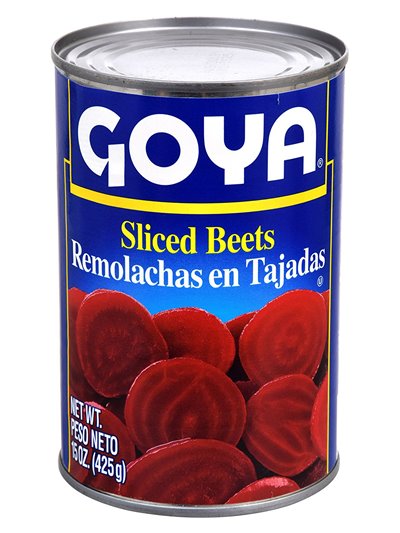 9920 - Goya Sliced Beets - 15 oz. (Pack of 24) - Box:  - Loc: G11