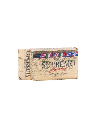 32647 - Café Supremo - 8.80 oz. (12 Pack) - Box:  - Loc: G5