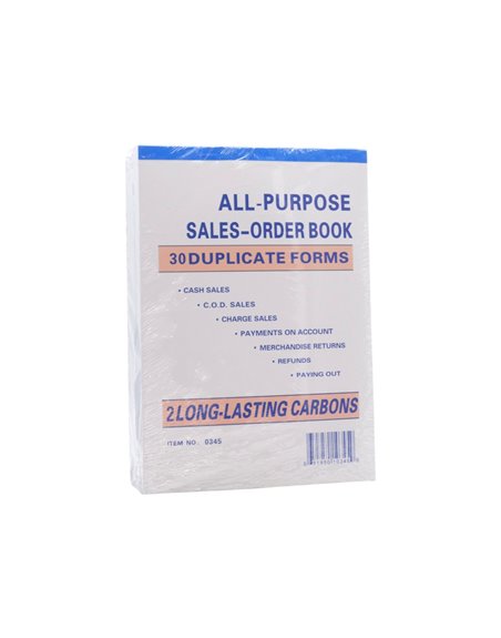 32663 - All Purpose Guest Check Book 30/30 Forms. (Pkg Of 12) - Box:  - Loc: P0