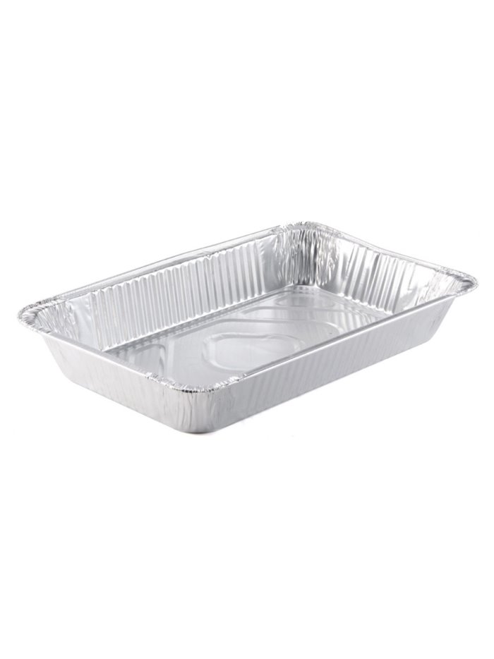 9965 - Aluminum Pan Size Full Steam Deep - 50ct - Box:  - Loc: N8