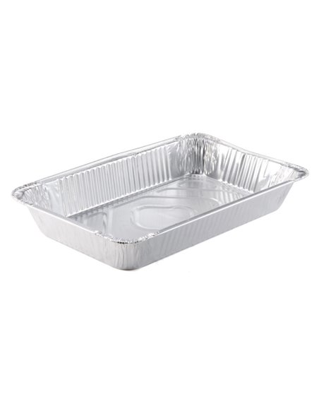 9965 - Aluminum Pan Size Full Steam Deep - 50ct - Box:  - Loc: N8