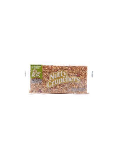 32705 - Nutty Crunchers Honey Bar - 2.25 oz. (Case Of 24) - Box:  - Loc: C.J.1