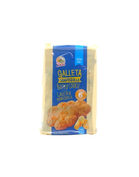 32707 - Sinaí Galletas De Matequilla 8.5oz - 6pk - Box:  - Loc: N13