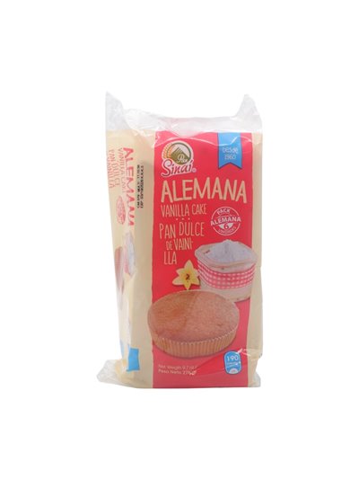 32719 - Sinaí Alemana Vanilla Cake 9.7oz. - Box:  - Loc: N13
