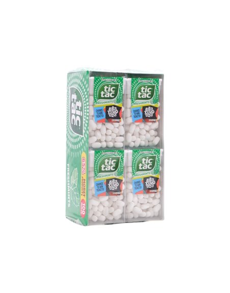 32733 - Tic Tac Freshmints (100 Mints) - 12ct - Box:  - Loc: N1