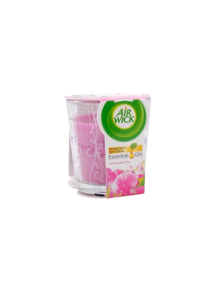 32743 - Air Wick Candle Pink Sweet Pea - 6ct/105g. (Case of 6) - Box:  - Loc: I7