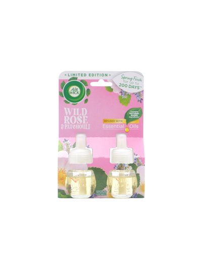 32744 - Air Wick Oil Refill, Wild Rose & Patchouli - 2x19ml. (Case of 5) - Box:  - Loc: I6