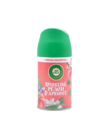 32745 - Air Wick Refill Ultra Machine Can, Sparkling Peach & Apricot - 250ml (Case of 6) - Box:  - Loc: I3