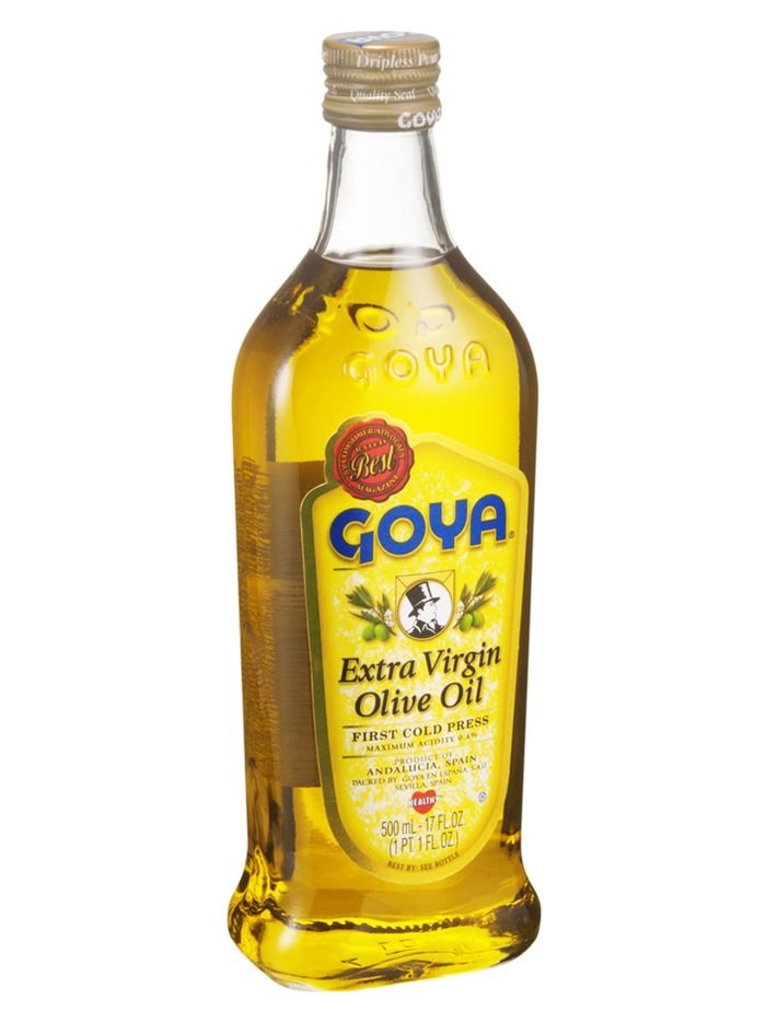 9998 - Goya Extra Virgin Olive Oil - 17 fl. oz. (Case of 12) - Box:  - Loc: G11
