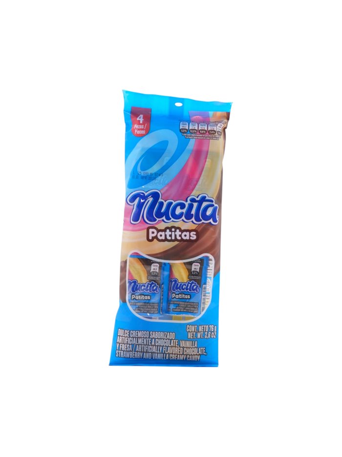 32767 - Nucita Patitas. 2.6oz-4ct. (Case Of 24) - Box:  - Loc: L8