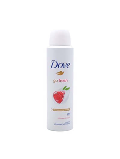 32795 - Dove Deodorant Spray, Go Fresh Pomegranate - 150ml - Box:  - Loc: K8
