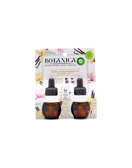 32802 - Air Wick Oil Refill, Botanica Himalayan Magnolia & Vanilla - 2x40ml. (Case of 6) - Box:  - Loc: I4