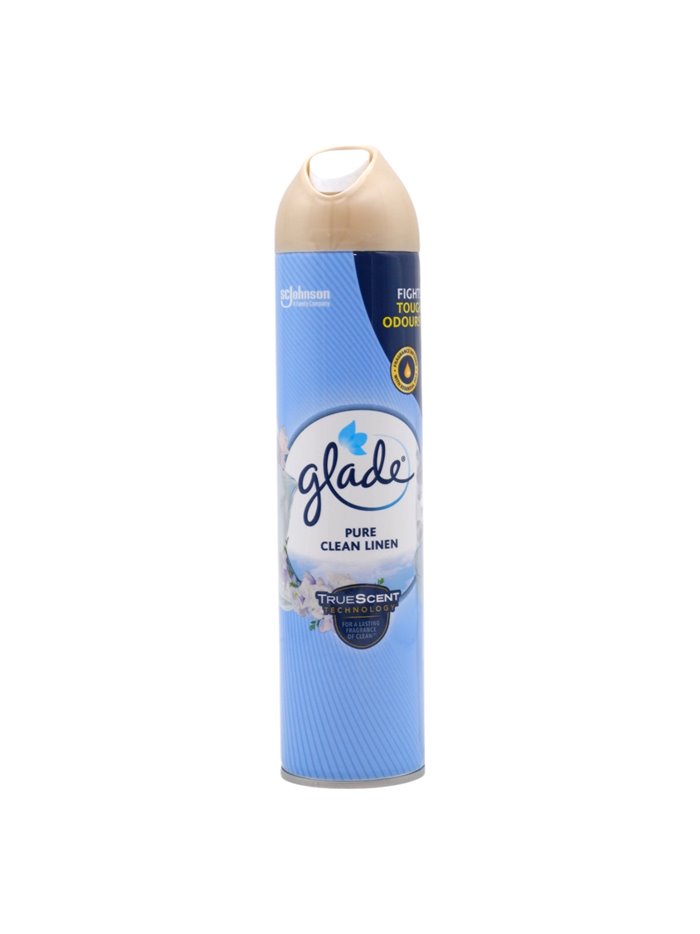 32809 - Glade Spray, Pure Clean Linen - (300ml) 10 oz. (Case of 12) - Box:  - Loc: I7