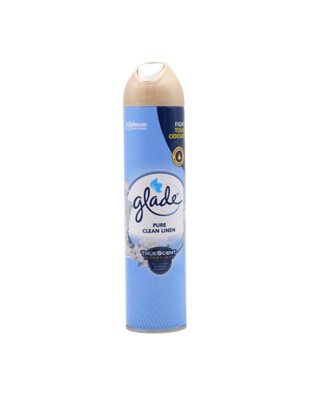 32809 - Glade Spray, Pure Clean Linen - (300ml) 10 oz. (Case of 12) - Box:  - Loc: I7