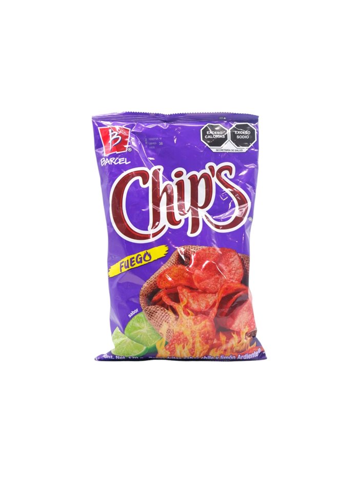 32827 - Barcel Chip's Fuego 170gr - (Case of 15 ) - Box:  - Loc: O1