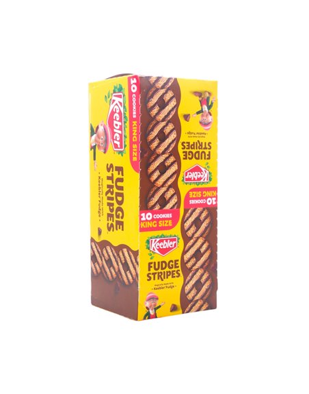 32855 - Keebler Fudge Stripes King Size - 10 Pack - Box:  - Loc: F5