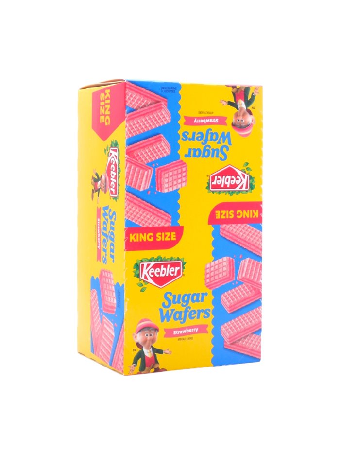 32856 - Keebler Sugar King Size. Wafers Strawberry - 9ct - Box:  - Loc: F5