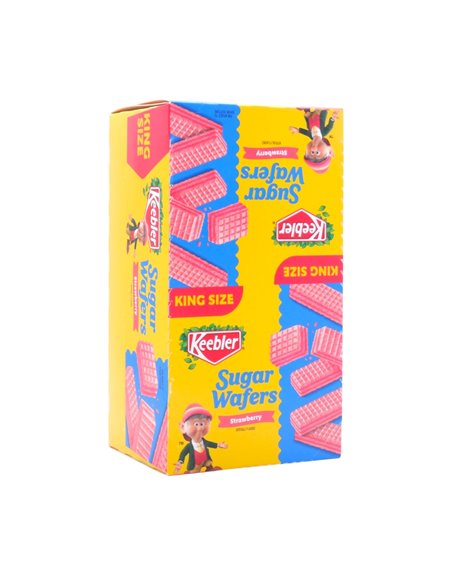 32856 - Keebler Sugar King Size. Wafers Strawberry - 9ct - Box:  - Loc: F5