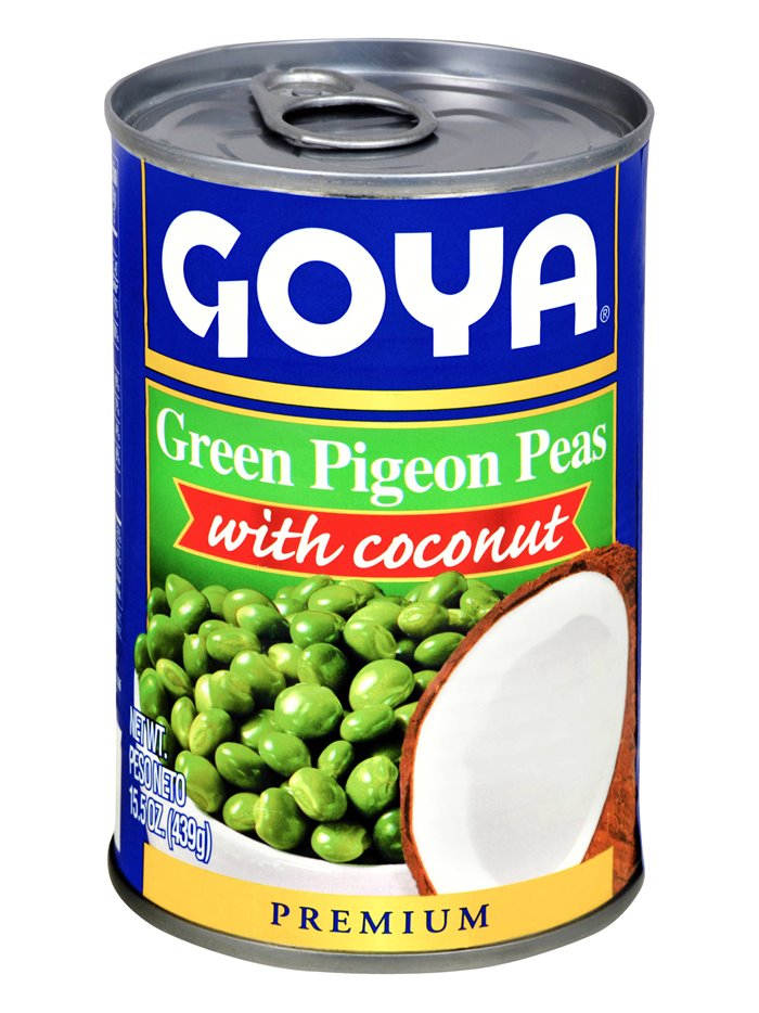 10102 - Goya Gandules Con Coco - 15.5 oz. (Pack of 24) - Box:  - Loc: G10