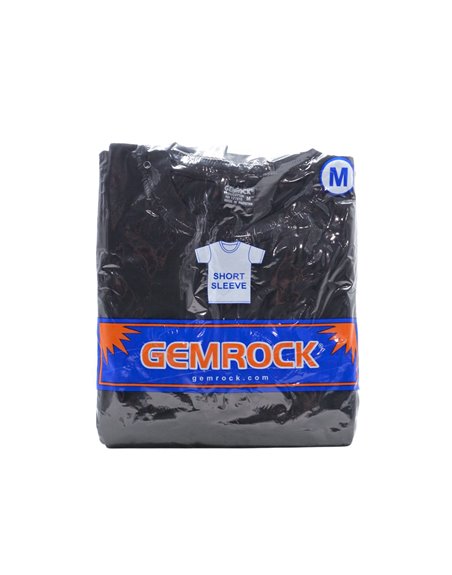 32917 - Crew Neck Black T-Shirt. (Medium) - 6ct. - Box:  - Loc: L0
