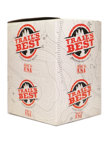 10131 - Trail's Best Meat Snack, Beef & Cheese - 20ct - Box:  - Loc: M4