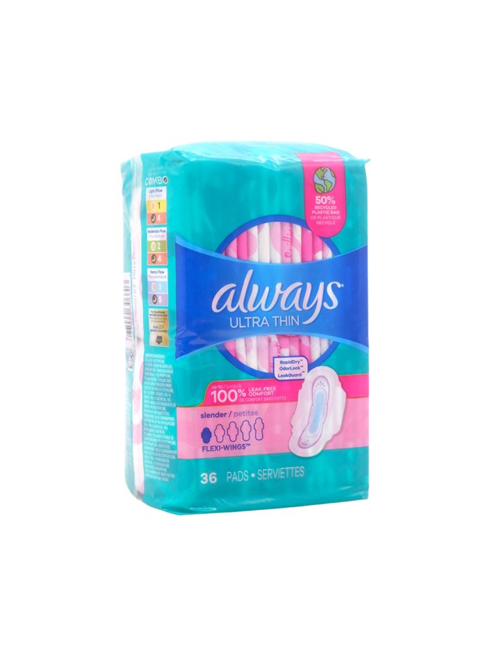 32977 - Always Ultra Thin Slender - 6 x 36's 12863 - Box:  - Loc: E1