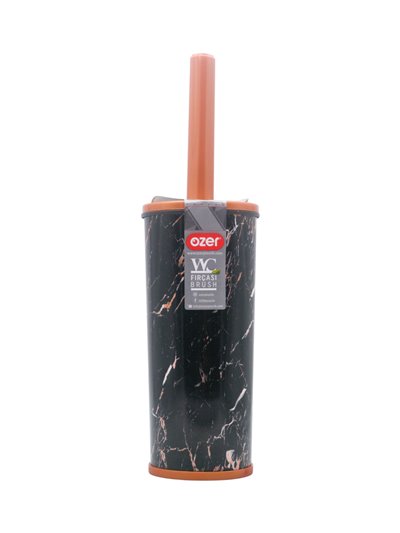 32985 - Ozer. Toilet Brush & Holder Set.D018X129 - Box:  - Loc: A2