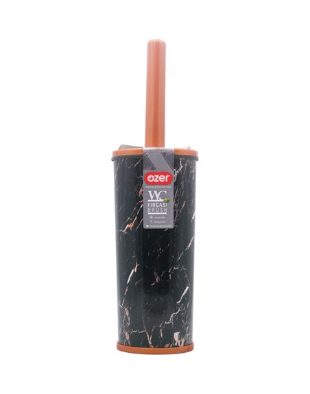 32985 - Ozer. Toilet Brush & Holder Set.D018X129 - Box:  - Loc: A2