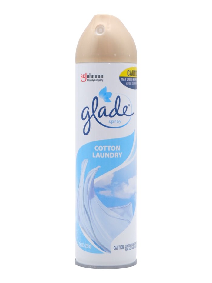 32995 - Glade Spray, Cotton Laundry - 8/7.6 oz. (Case of 6) - Box:  - Loc: I7