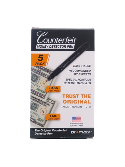 33006 - Money Fake Detector 5-pack - Box:  - Loc: 