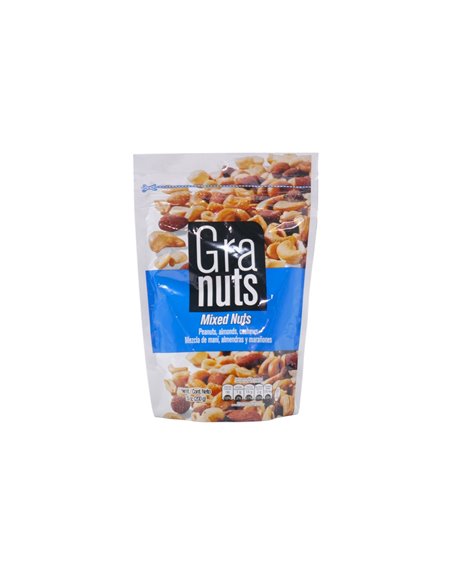 33014 - Granust Mixed Nuts  - 7.05oz. (Case Of 18) - Box:  - Loc: Q1