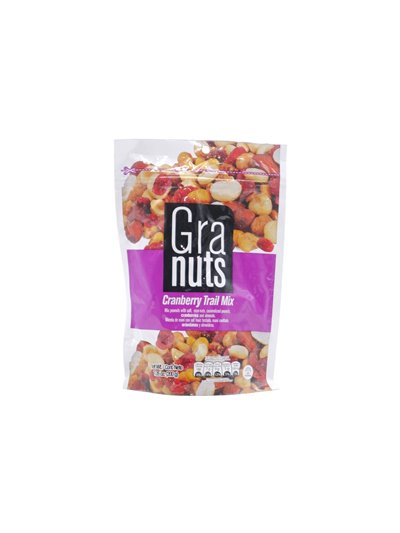 33015 - Granust. Cranberry Mix Nuts  - 7.05oz. (Case Of 18) - Box:  - Loc: Q1