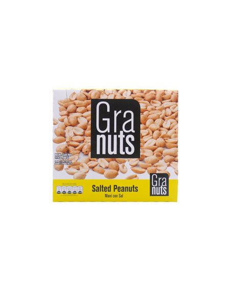 33018 - Granust. Salted Peanuts  - 12ct/1.41oz. (Case Of 48) - Box:  - Loc: Q1