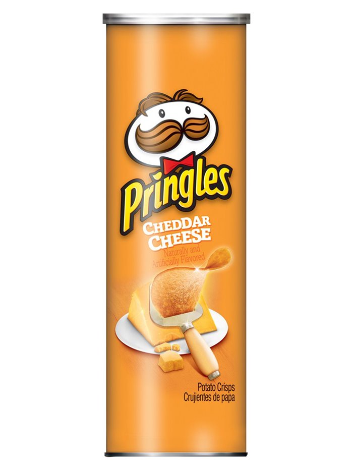 10287 - Pringles Cheddar Cheese - 5.5 oz. (14 Pack) - Box:  - Loc: N4