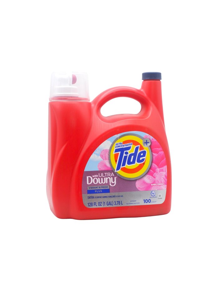 33201 - Tide w/ Downy Liquid Detergent, HE, April Fresh  - 128 fl. oz. (Case of 4) - Box:  - Loc: C6