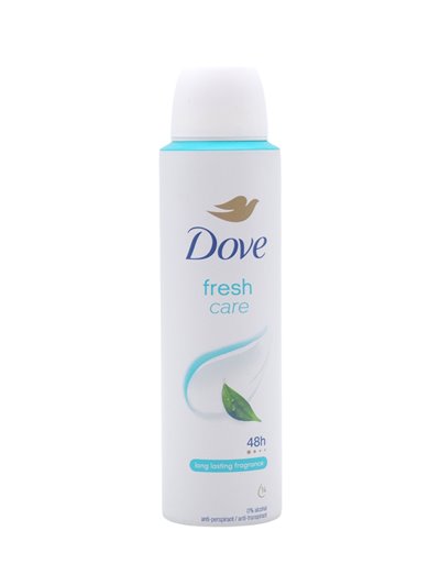 33259 - Dove Deodorant Spray, Fresh Care 150ml. (Case of 6) - Box:  - Loc: K9