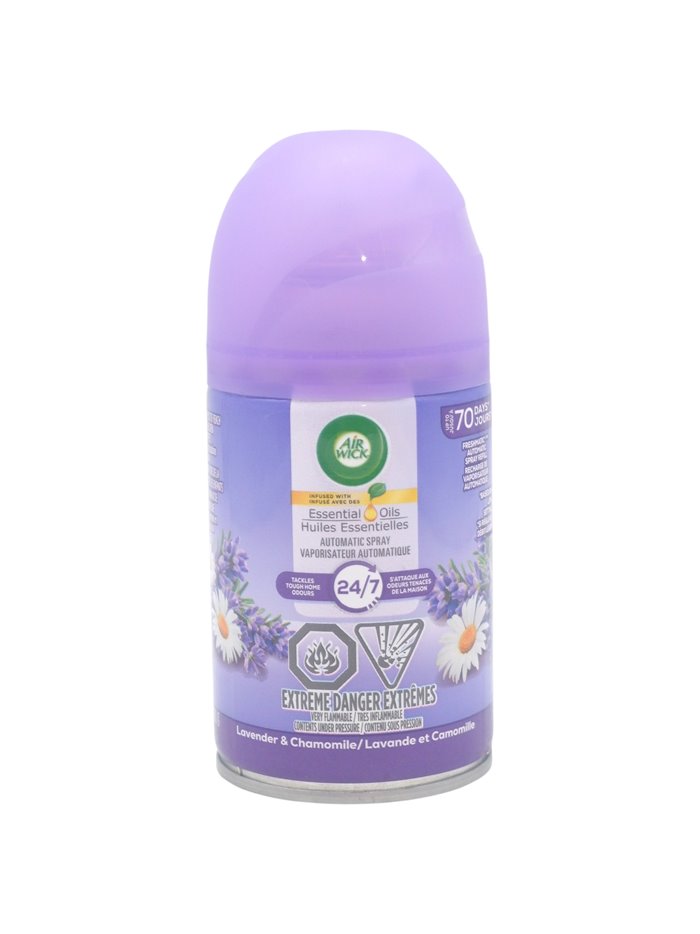 33277 - Air Wick Refill Ultra Machine Can, Lavender Chamomile - 180g (Case of 6) - Box:  - Loc: I3