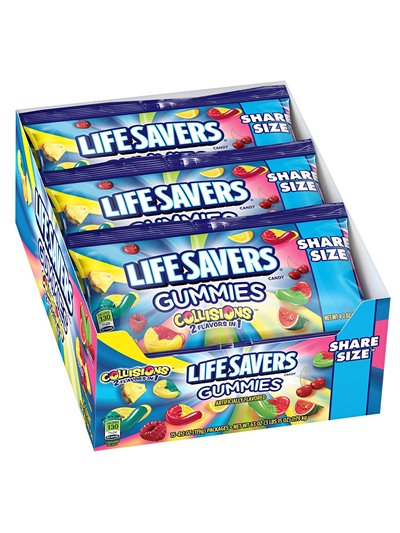 10429 - LifeSavers Gummies Collisions Share Size - 15ct - Box:  - Loc: L11