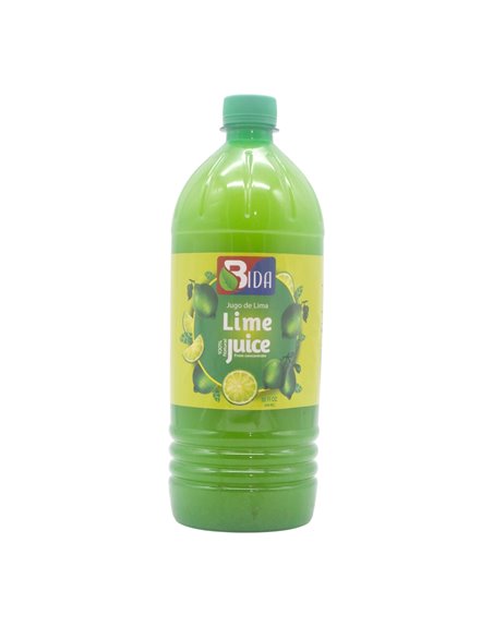 33319 - Bida 100% Nanutal Lime Juice - 32 fl. oz. (Case of 12) - Box:  - Loc: R11