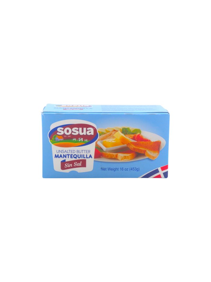 33355 - Sosua Unsalted Butter 16oz - Box:  - Loc: 